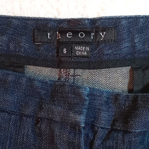 Theory "Wenjay" Women's Jeans Size 6 - Picture 8 of 12
